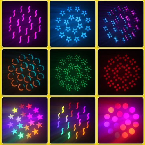 2pc 200W LED Moving Head Light 18 Prisms Beam/Spot Rainbow DJ Stage Wedding Bar - Picture 8 of 10