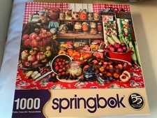 1000 piece puzzle, Kitchen,fruit, preserves theme