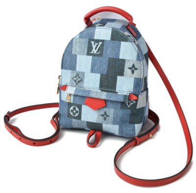 Louis Vuitton Backpack Mini Shoulder Bag Denim Monogram Palm Louis Vuitton Palm Springs Backpack Mini Review | Demi Bang main image 2