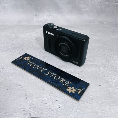 美品！Canon PowerShot S100 ブラック PSS100(BK) Amazon | Canon デジタルカメラ PowerShot S100 ブラック PSS100