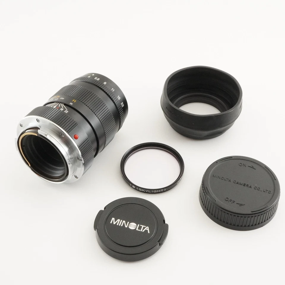 MINOLTA M-ROKKOR 90mm F4 For Leica M MF Prime Lens from Japan #4357 - Image 2 of 4