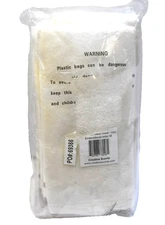 Creative Scents Monogrammed Ivory Fingertip Towels 4 Piece Set 11" x 18"