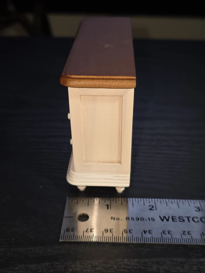 Cómoda Candlewood Concord Miniatures con 7 cajones - Casa de muñecas 1:12 Foto 4 de 4