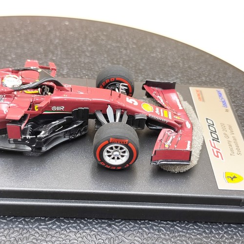 Look Smart BBR 1/43 Ferrari SF1000 #5 Tuscany GP 2020 Sebastian Vettel LSF1032 - Picture 5 of 17