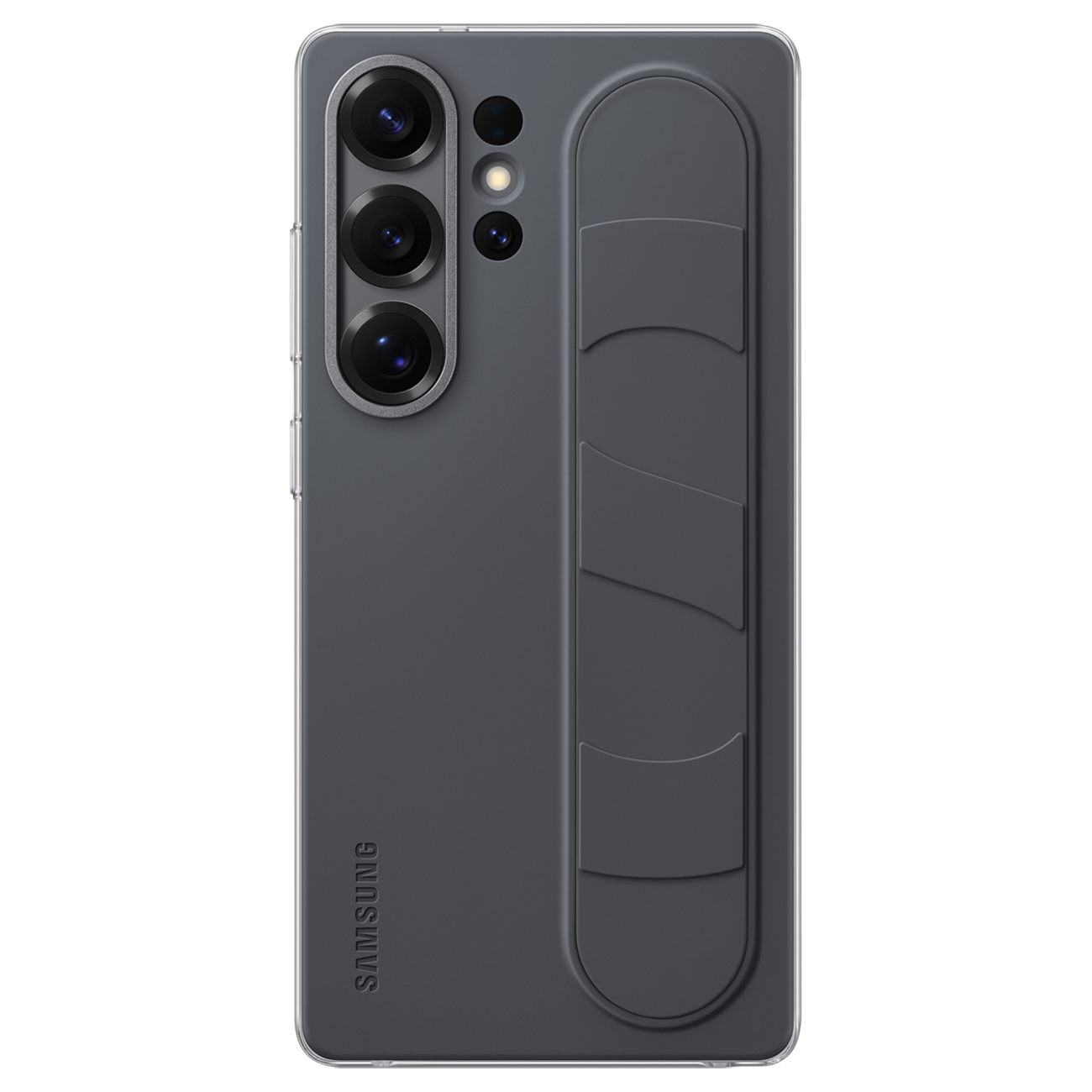 Samsung Custodia Standing Grip Case Per Galaxy S25 Ultra - Black