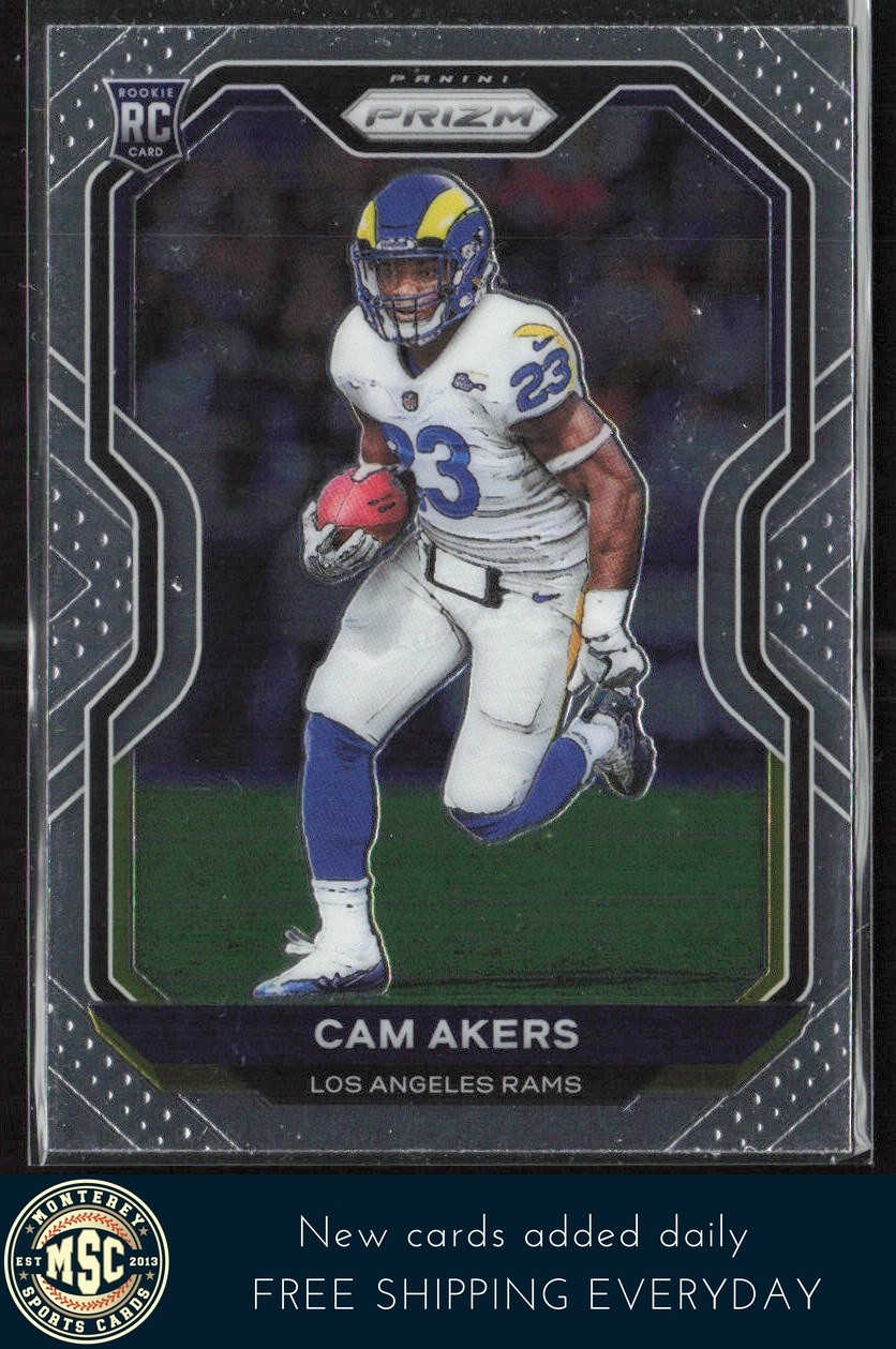 Cam Akers 2020 Panini Prizm #376 RC Los Angeles Rams