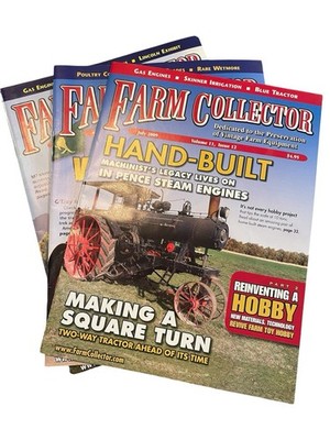 Farm Collector Magazine 3 Issues 2009 Vintage Tractor Steam Engine