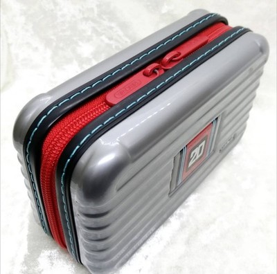 ポルシェ × リモア　ポーチ PORSCHE RIMOWA Pouch Accessory Travel Amenity Case Gray W18×D11