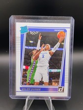 2022 Jalen Duren Panini Donruss Rated Rookies BASKETBALL #13 Memphis Tigers
