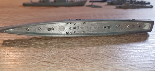 Hansa 90 Leichter Kreuzer USS Worcester US Navy 1:1250 diecast Konvolut sammeln - Bild 3 von 4