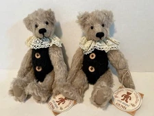 GUND Barton's Creek “Bentley” Bear  SET #86003 Stuffed Animal  Fully Jointed