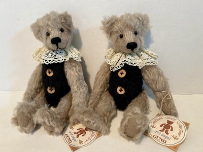 GUND Barton's Creek  Bentley  Bear  SET #86003 Stuffed Animal  Fully Jointed