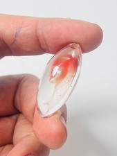 Mystic Red Crystal Leklai Tear of Fire Naga Protection  Wealth Spiritual Energy