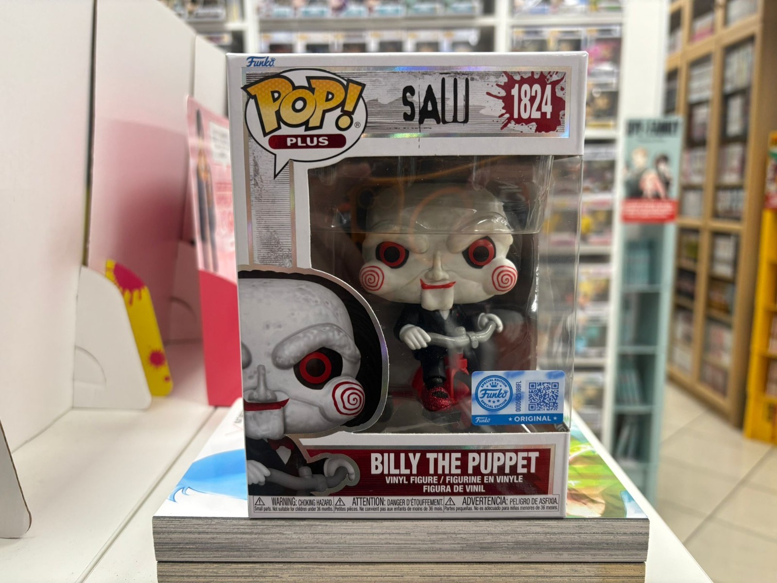 Funko Pop! Plus Billy The Puppet 1824 - Saw - Special Édition - Originelle Vinyl