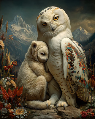 8x10 Wildlife Nature Art Print - 312890220