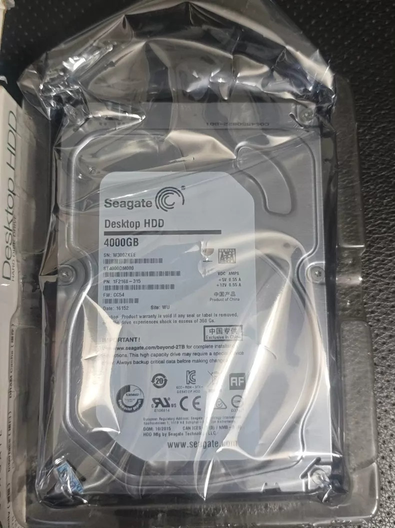 Seagate ST4000DM000 4 TB,Internal,5900 RPM,3.5 inch Hard Drive for