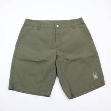 Spyder 10 Shorts Mens Medium Olive Green Ligh...
