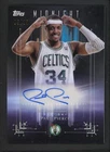 2025 PAUL PIERCE 05/25 AUTO TOPPS MIDNIGHT DARK MARKS AUTOGRAPHS