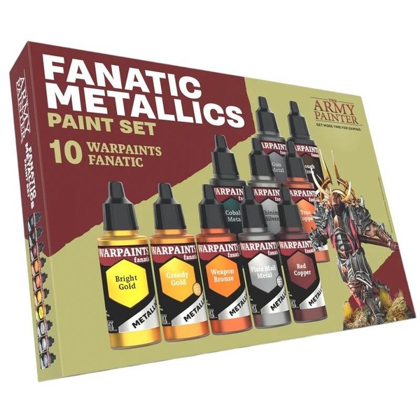 Warpaints Fanatic Metal Set Army Painter Farben-image