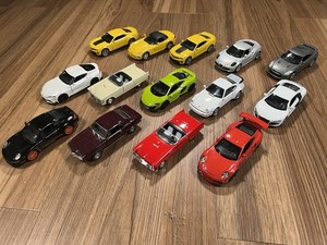 Welly Diecast Cars Lot- Lot Of 14 Cars- In Good Condition