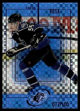 1999-00 SPx Radiance Blue Parallel Rookie Pavel Rosa Rookie /100 Los Angeles