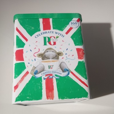 PG Tips Limited Edition Diamond Jubilee Teebeutel Dose leer kein Rost sehr guter Zustand