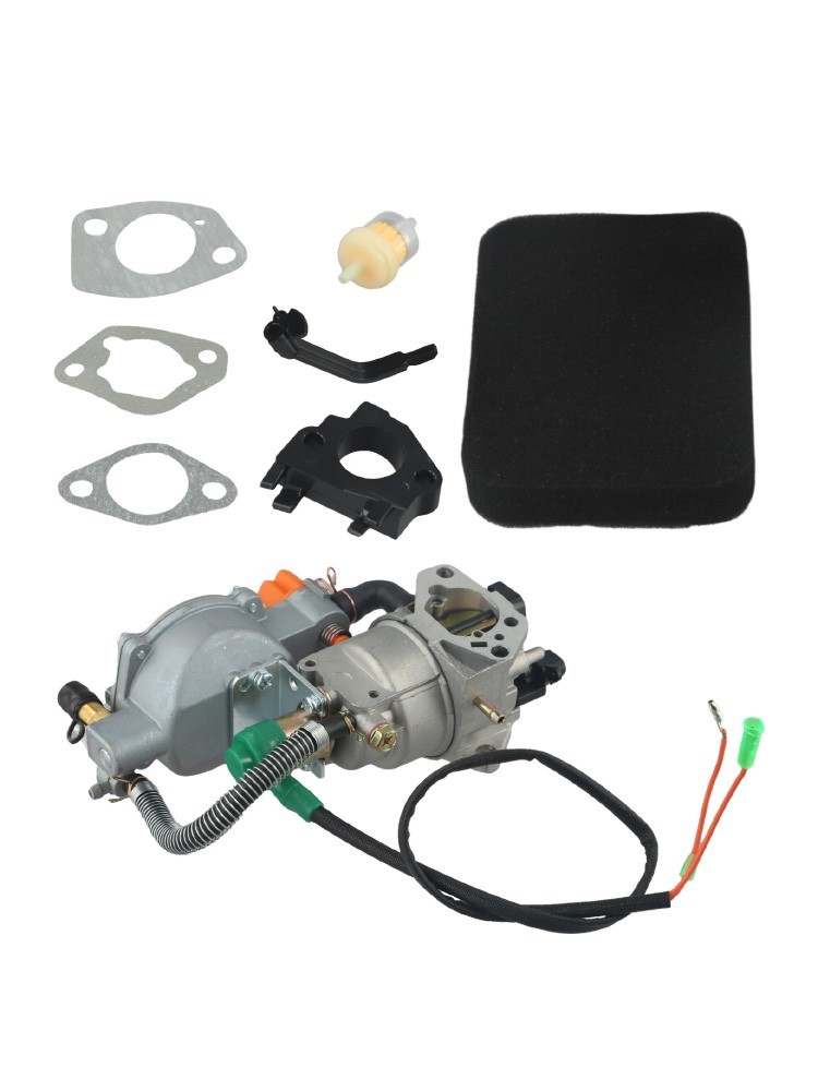 Efficient Dual Fuel Conversion Carburetor Kit for 4 5 KW to 10 KW Generators