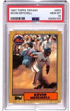 1987 Topps Kevin Mitchell #653 - Front