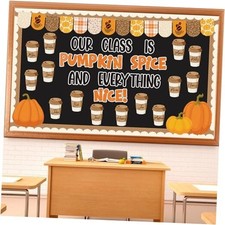 Yewfold Fall Bulletin Board Decorations Theme Thanksgiving Bulletin Coffee