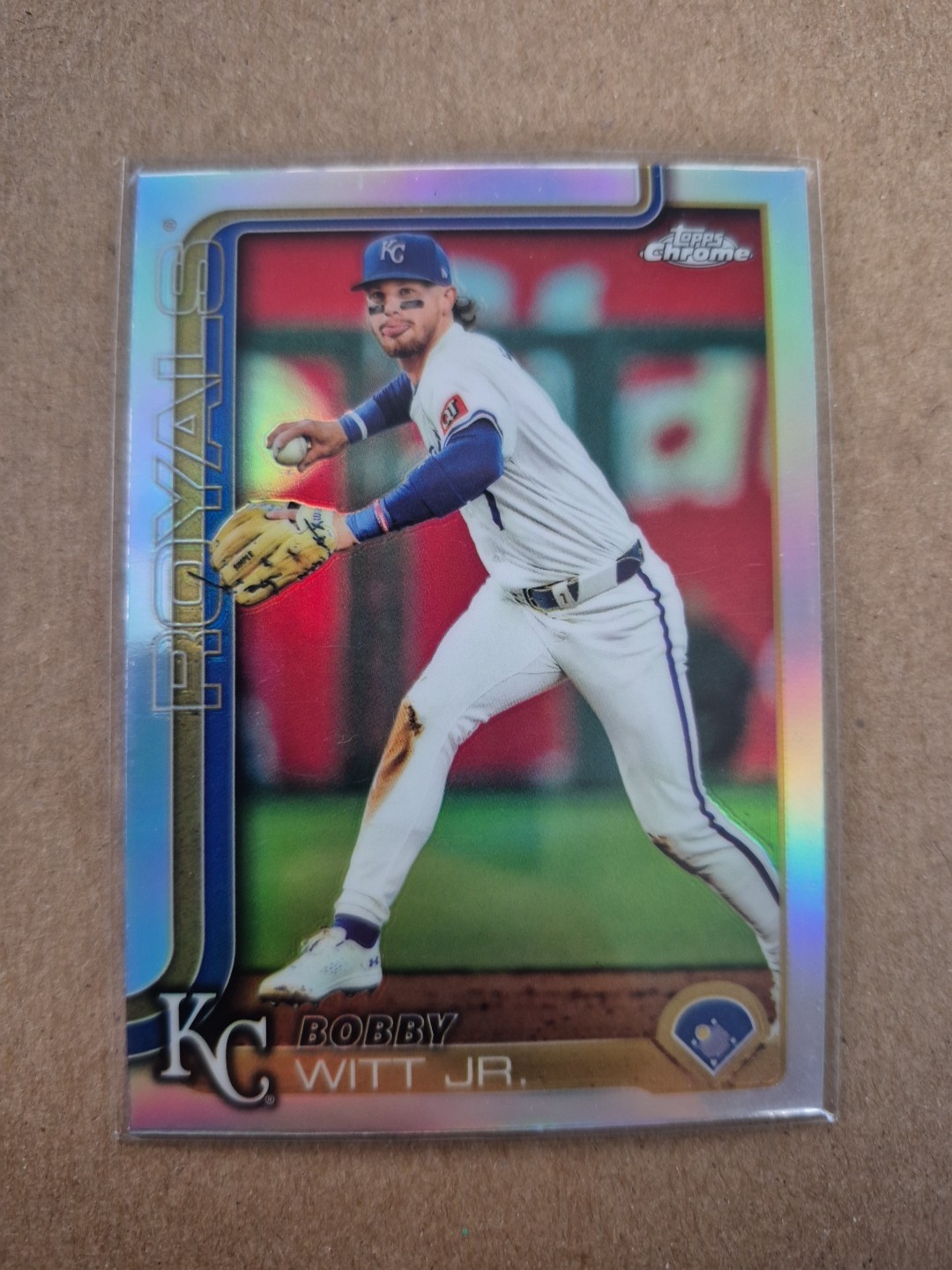 2025 Topps Chrome - Bobby Witt Jr. #93 Topps Refractor