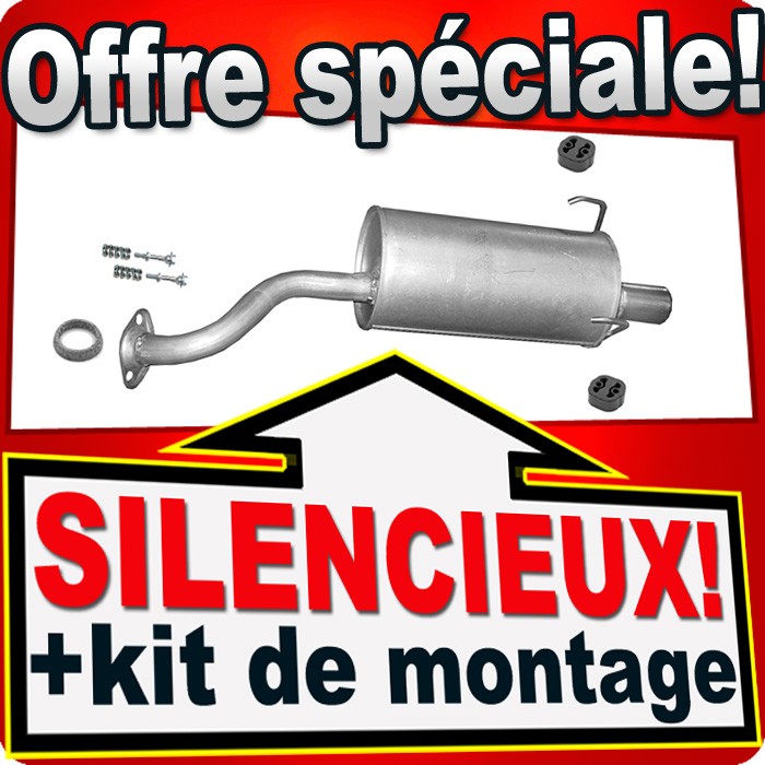 Silencieux arrière Honda CR-V 2.0 pot echappement 4x4 essence 2002 2003 2004 2005 2006
