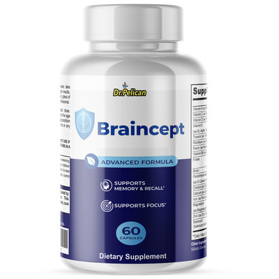 Braincept- Brain & Nerve Support- 60 Capsules