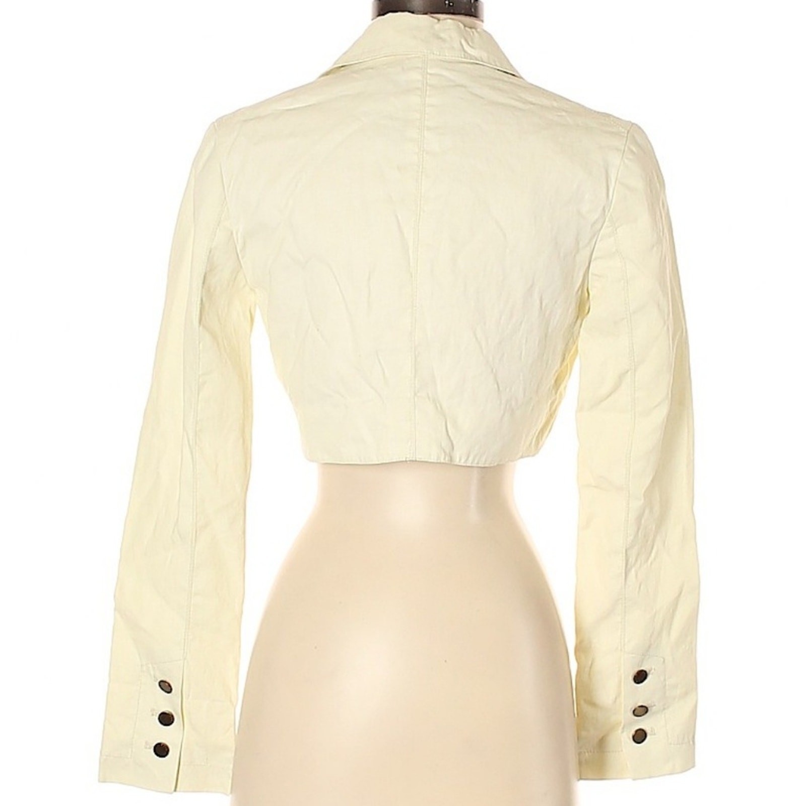 Robert Rodriguez Designer Versatile Cropped Ivory… - image 2