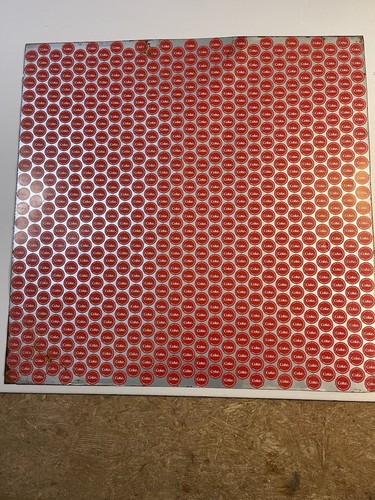 Coca Cola Uncut/unstamped Bottle Cap Template 2007