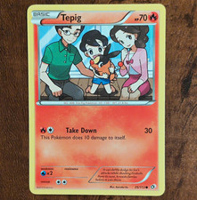 Pokemon TCG Tepig 25/113 Legendary Treasures English Trading Card Single 2013