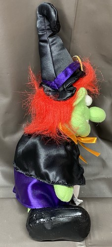 Vintage Halloween Witch Plush 11” Play-By-Play 90’s - Picture 4 of 9