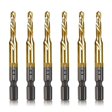 10-32NC Combination Drill Tap Bit Set