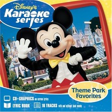 Disney's Karaoke Series: Theme Park Favorites CD  EX-LIBRARY 