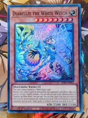 Diabellze Die weiße Hexe (Super Rare) - ALIN-DE012 - Yu-Gi-Oh TCG