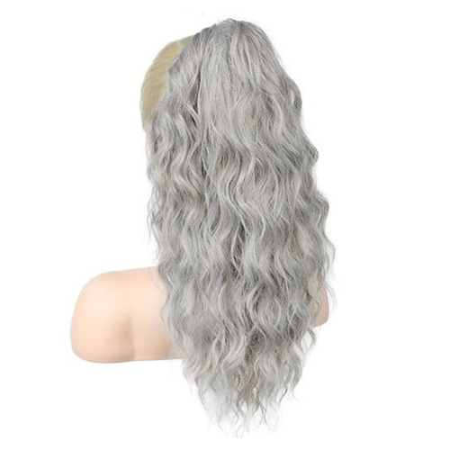 Ponytail Extension Long Wavy Curly Ponytail Pony Tail Hairpiece Party - Picture 12 of 18