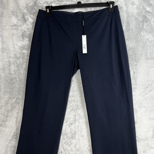Elie Tahari Hose Damen Gr. XL Navy Stretch Taille Pull On Büro Karriere Kleid - Bild 14 von 15