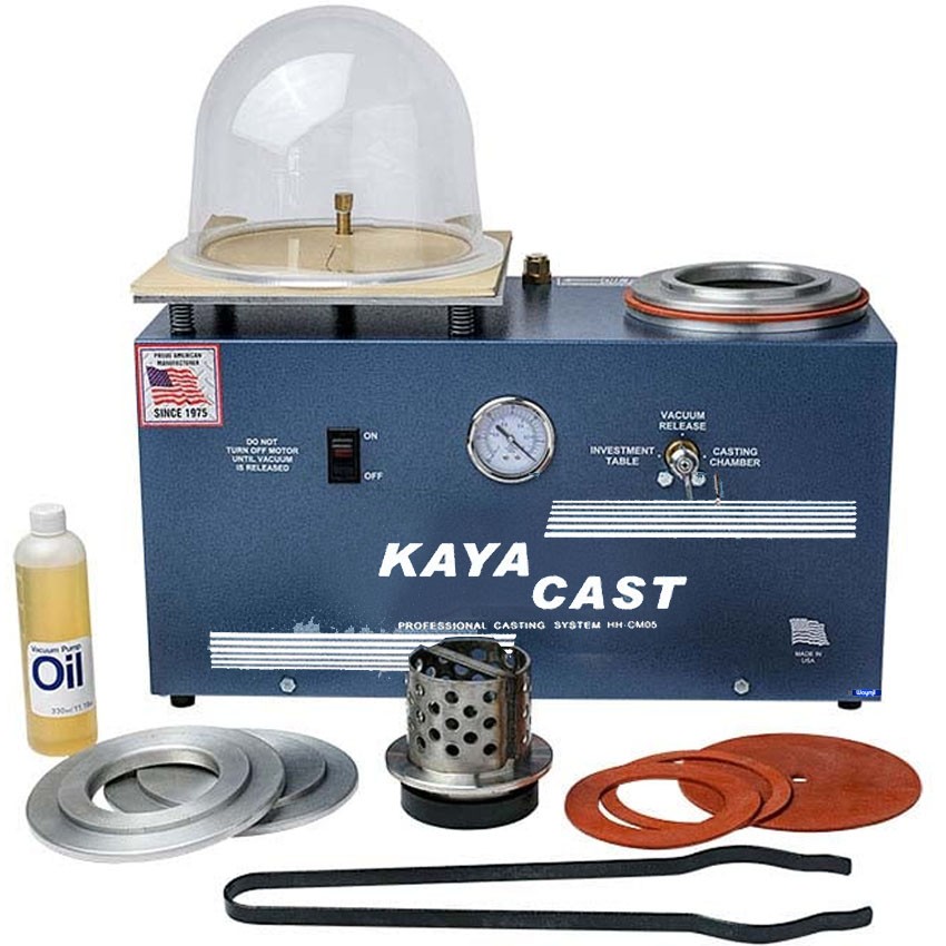 Kaya Cast Vacuum Table Combination Investment & Casting Machine Jewelry ...