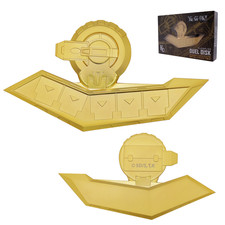 Yu-Gi-Oh! 24K Gold Plated Duel Disk Mini Metal Replica - Individuell nummeriert