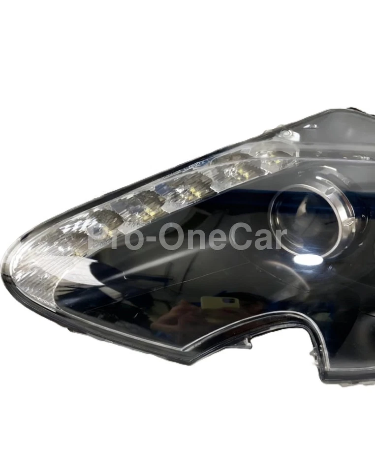 Faro lateral izquierdo del conductor (anillos cromados) para Aston Martin Vantage 2006-2016 Foto 2 de 4