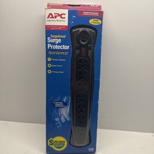 APC 7-Outlet Surge Protector 1080 Joules, SurgeArrest P74 