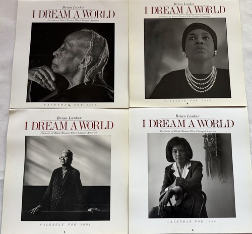 Brian Lanker I Dream A World 1991 1992 1994 1996 Calendar Lot Black Women