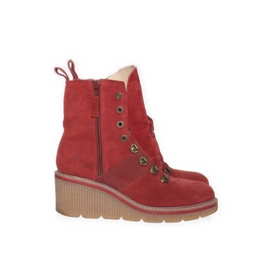 Tamaris, Schnürstiefel, Größe: 38, 1-25802-33-540, Rot, Damen #3Lm