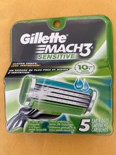 Gillette Mach 3 Sensitive Refill Cartridges 5...