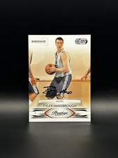 Tyler Hansbrough 2009-10 Panini Prestige Bonus Shots Black /25 #163 Auto RC