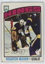 1976-77 Topps Rogie Vachon #40 HOF 0u2j